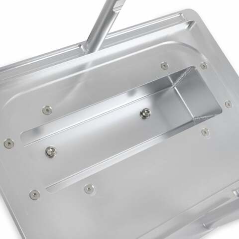 Fits 1987-1993 Mustang, Billet Battery Tray-E7ZZ-10732-BL muscle car