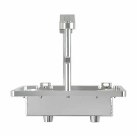 Fits 1987-1993 Mustang, Billet Battery Tray-E7ZZ-10732-BL muscle car
