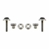 Fits 1979-1993 Mustang/Capri, Hood Bumper, Adjustable, S/S, Pair-E7ZZ-16763-S muscle car stainless steel