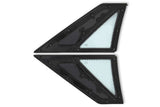 Quarter Windows Hatchback Pair fits Ford Mustang 1987-1993 Drake E7ZZ-6129710-1B