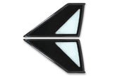 Quarter Windows Hatchback Pair fits Ford Mustang 1987-1993 Drake E7ZZ-6129710-1B