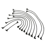 Spark Plug Wire Set Universal 8mm Silicone Spiro Pro 350 ohm/ft Black 72045