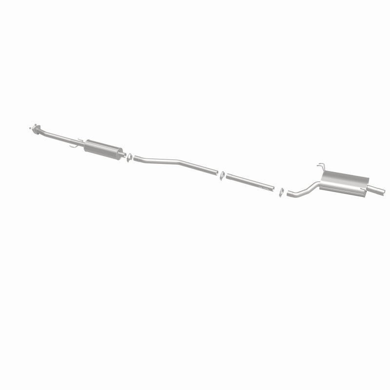 Fits 2008-2012 Honda Accord 2.4L Direct-Fit Replacement Exhaust System 106-0362 aluminized steel