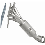 Catalytic Converter with Integrated Exhaust Manifold for HM Grade Federal / EPA Compliant Direct-Fit Manifold Catalytic