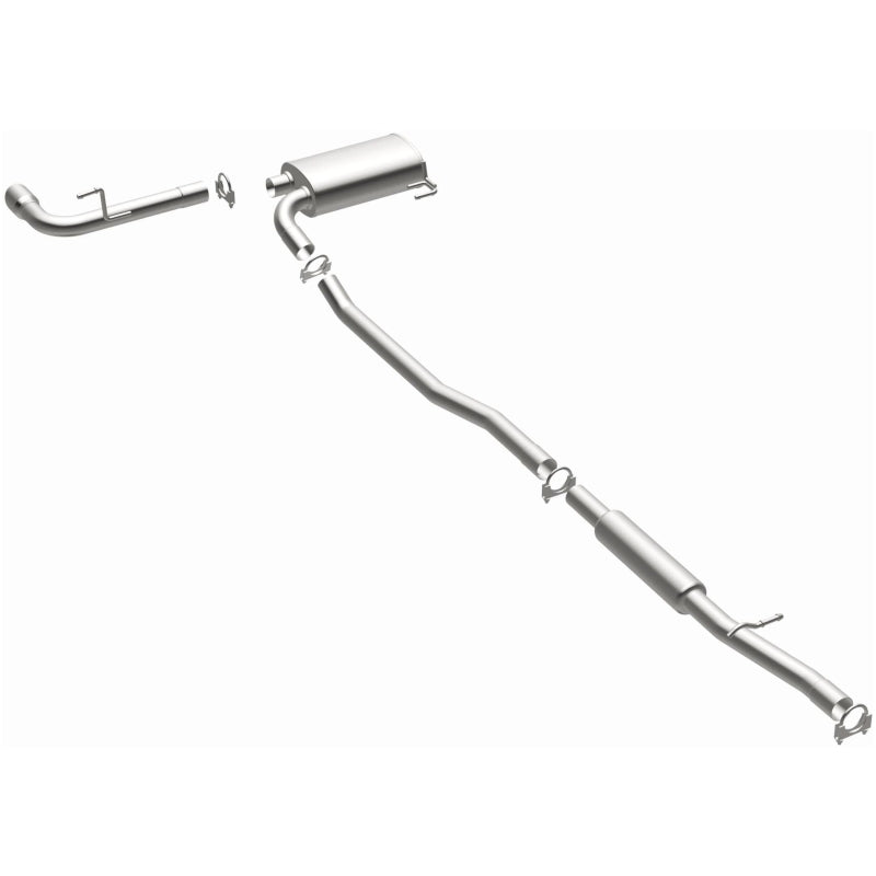Fits 2012-2017 Jeep Direct-Fit Replacement Exhaust System 106-0811