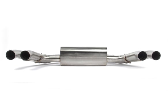 Free Flow Axle-Back Exhaust for 2020-2025 BMW X3M/X4M D660-0086-BLK BMW performance
