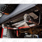 Fits 2010-2011 Jeep Wrangler 2 1/2in. Axle Back; Dual Rear Exit; AL - S5528AL