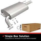 2002-2006 Toyota Camry Direct-Fit Muffler Kit 108-0068 aluminized steel