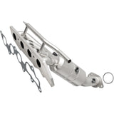 Catalytic Converter with Integrated Exhaust Manifold for HM Grade Federal / EPA Compliant Direct-Fit Manifold Catalytic