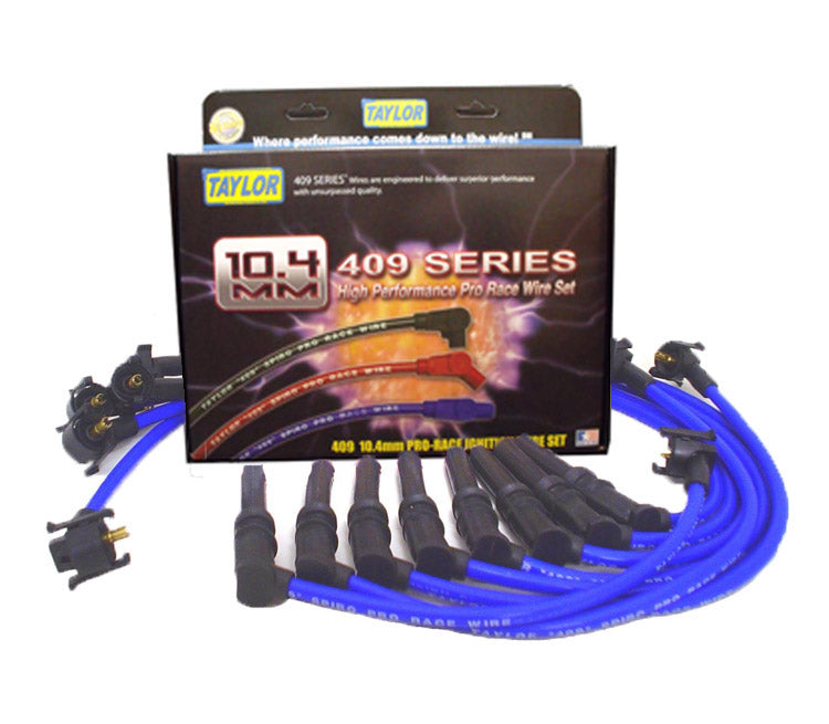 Spark Plug Wire Set Universal 10.4mm Silicone Spiro Pro 409 409 350 ohm/ft 79657