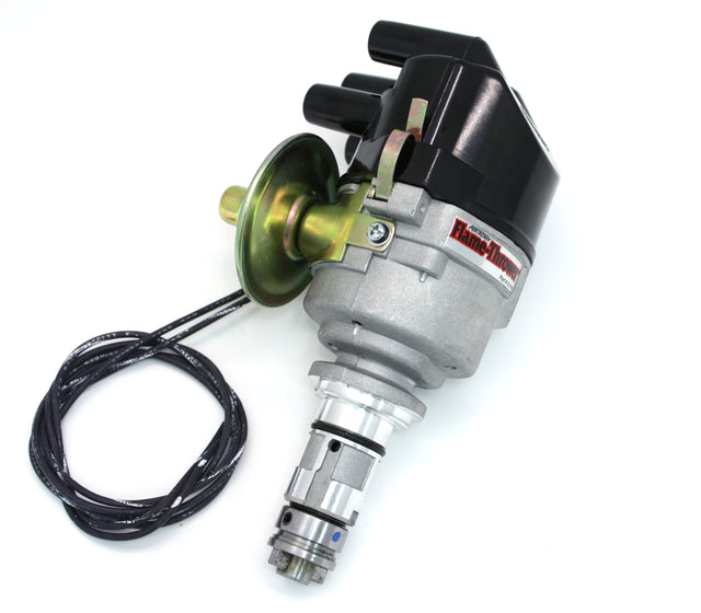 PerTronix distributor cap 4 cylinder black D178609