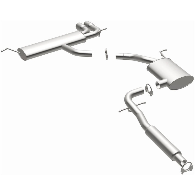 Fits 2006-2014 Volkswagen Direct-Fit Replacement Exhaust System 106-0554 for 2006-2014 VW aluminized steel