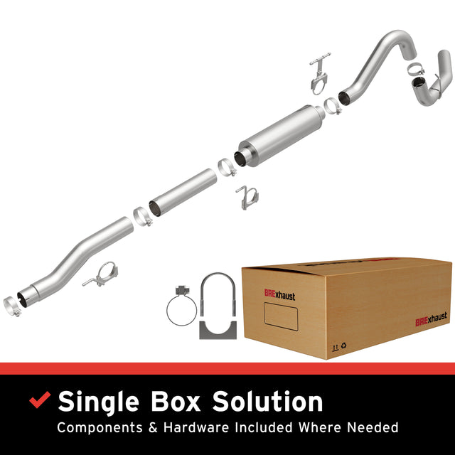 1999-2007 Ford F-250 Super Duty Direct-Fit Replacement Exhaust System 106-0480 aluminized steel