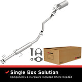 Fits 2004-2008 Kia Direct-Fit Replacement Exhaust System aluminized steel