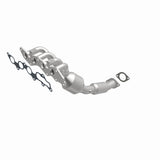 Catalytic Converter with Integrated Exhaust Manifold for HM Grade Federal / EPA Compliant Direct-Fit Manifold Catalytic