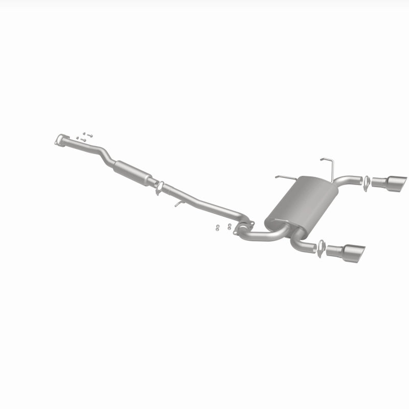 Fits 2003-2008 INFINITI Direct-Fit Replacement Exhaust System 106-0284 aluminized steel