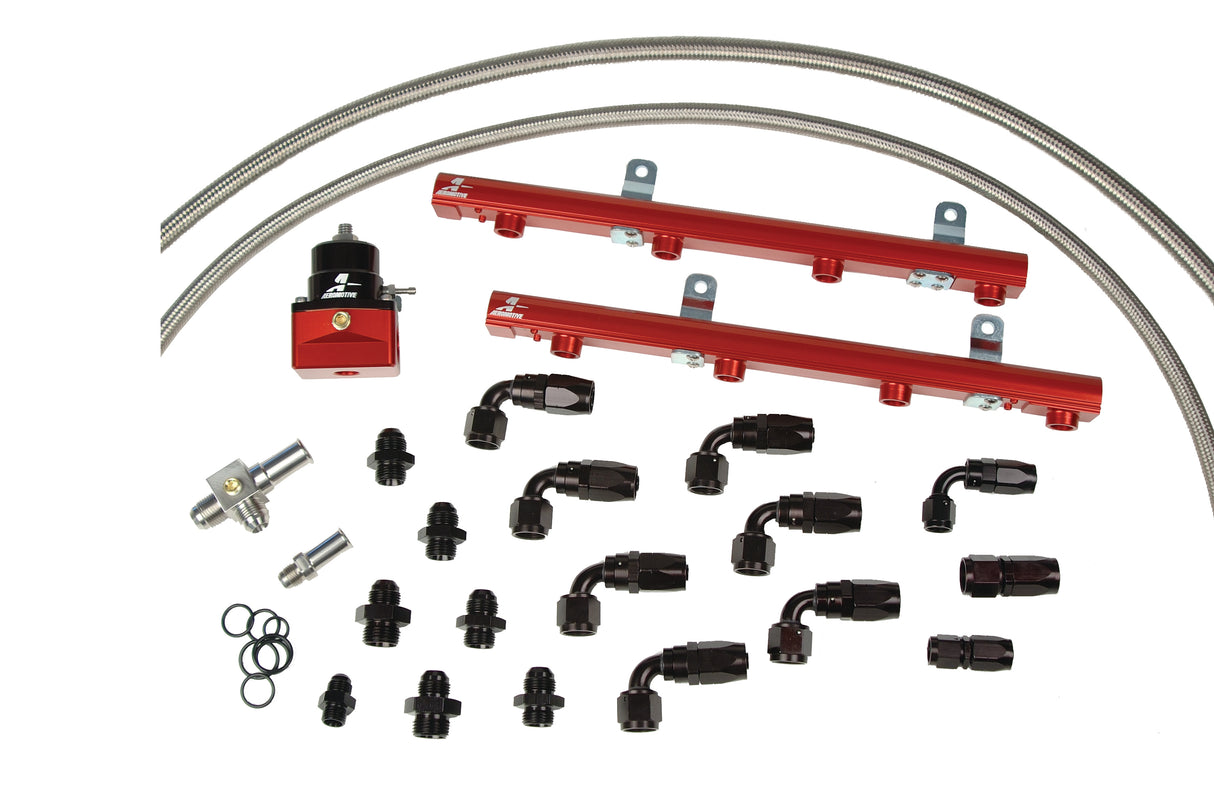 Aeromotive fuel rail kit fits 4L 14118-97