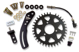 Hooker performance muffler black aluminum kit-556-113