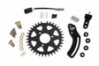 Hooker performance muffler black aluminum kit-556-116