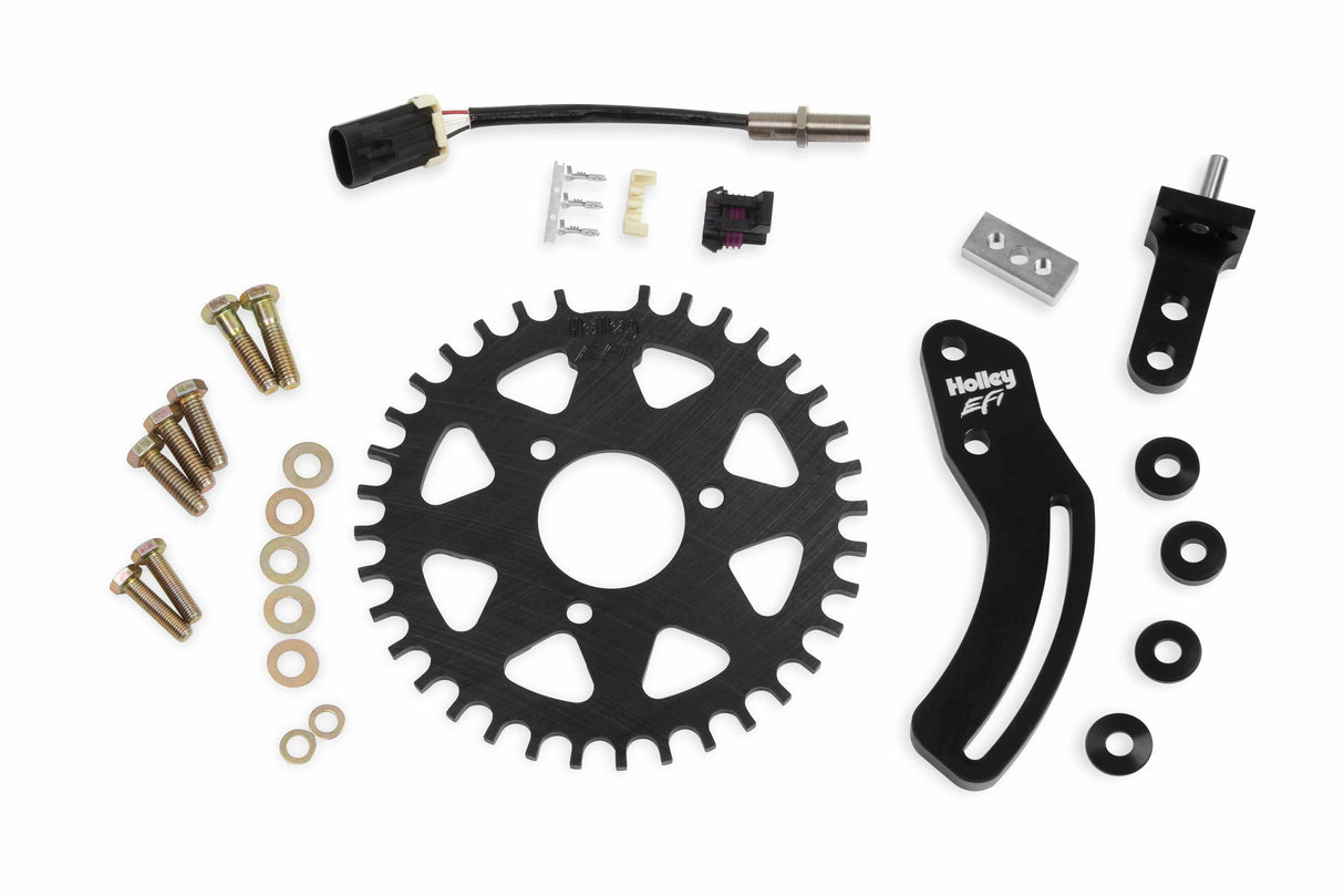 Hooker performance muffler black aluminum kit-556-116