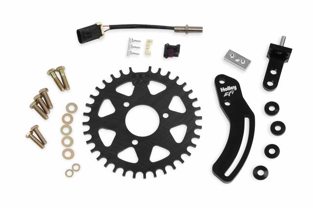 Hooker performance muffler black aluminum kit-556-116