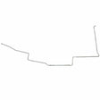 Fuel Line Kit for 1970-1974 Dodge Challenger stainless steel