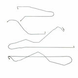 Intermediate Brake Line Kit for 2015-2022 Dodge Challenger Hellcat stainless steel