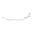 Brake Line for 1970-1971 Plymouth Barracuda Intermediate disc brakes stainless steel