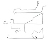 Front Brake Line Kit for 2015-2022 Dodge Challenger Hellcat, Charger stainless steel