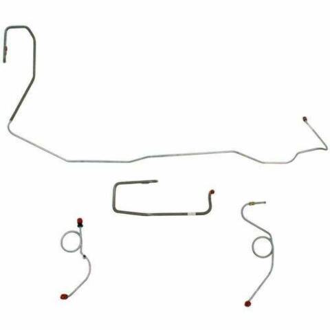 Front Brake Line Kit for 1970-1973 Dodge Challenger drum brakes
