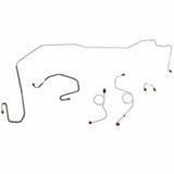 1970-71 Dodge Challenger Front Brake Line Kit Power Disc Brakes - EKT7003OM