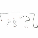1970-71 Dodge Challenger Front Brake Line Kit Manual Disc Brakes - EKT7006OM