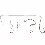 1970-71 Dodge Challenger Front Brake Line Kit Manual Disc Brakes - EKT7008SS
