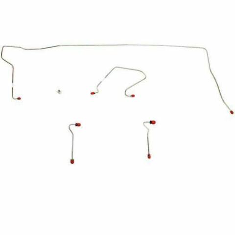 Front Brake Line Kit for 1970-1974 Dodge Challenger disc brakes stainless steel
