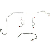 Front Brake Line Kit for 1972-1973 Dodge Challenger disc brakes stainless steel