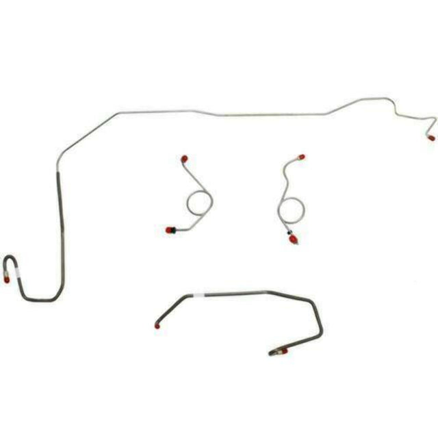 Front Brake Line Kit for 1972-1973 Dodge Challenger disc brakes stainless steel