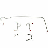 Front Brake Line Kit for 1972-1973 Dodge Challenger disc brakes stainless steel