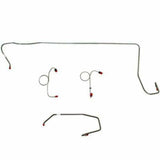 1974 Dodge Challenger Front Brake Line Kit Manual Disc Brakes - EKT7402SS