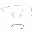 Front Brake Line Kit for 1974 Dodge Challenger disc brakes stainless steel