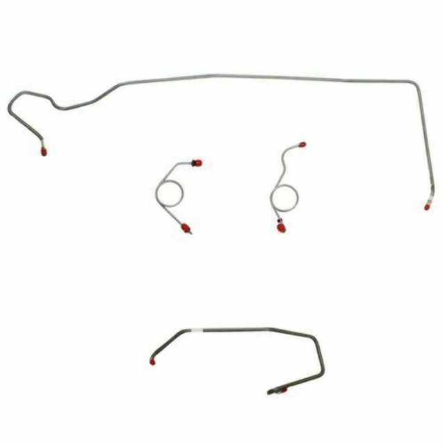 Front Brake Line Kit for 1974 Dodge Challenger disc brakes stainless steel