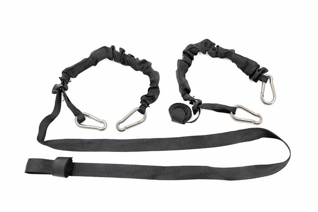 Elastic Straps; Carabiner Ends; by Rough Country