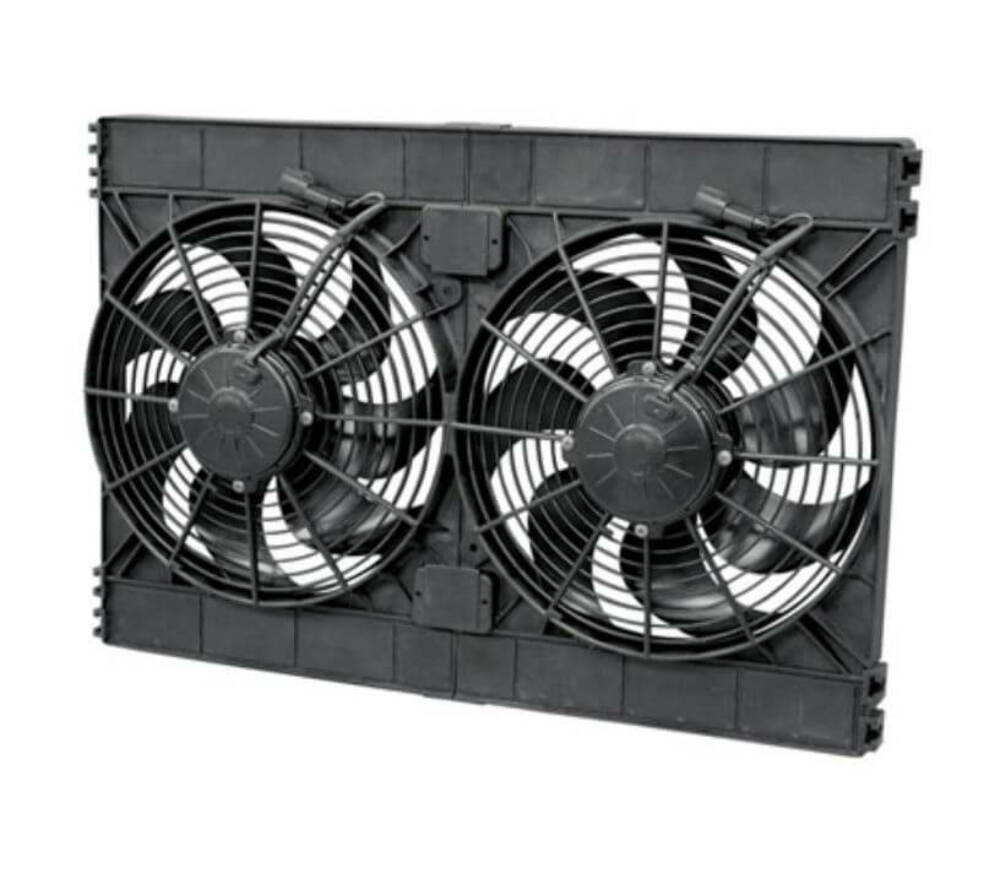 SPAL 12 inch dual high performance puller electric cooling fan 3168 CFM AP70