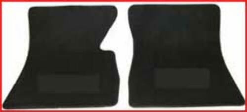 1971-1974 Chevrolet Blazer Carpet Floormats-Plain-Black-Pair EMF3000-3BLACK
