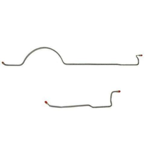 1974 Dodge Challenger Rear Brake Lines with 8-3/4 Inch Axle Stainless ERA7401SS