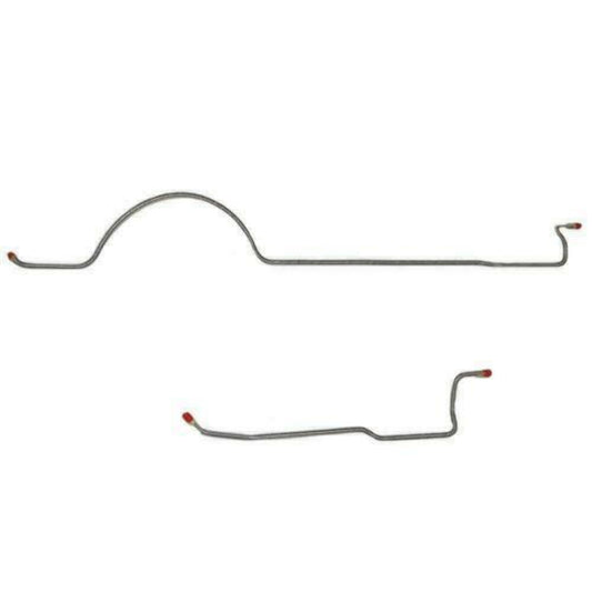 1974 Dodge Challenger Front Brake Line with 8 3/4 Inch Axle - ERA7401SS