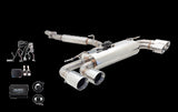 XFORCE ES-AS313H-VMKSB-CBS - Varex S/S Cat-Back Exhaust System w/ Quad Rear Exit