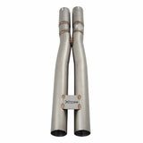 2016-2019 Chevrolet Camaro straight pipe. (Fit Xforce catback)-ES-CC16-C2B
