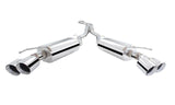 XForce cat-back exhaust system 304 stainless steel quad rear exit ES-CC17-CBS-XFO