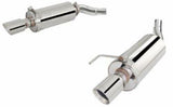 XFORCE Exhaust ES-FM15-ABS - 304 SS Axle-Back Exhaust System w/ Split Rear Exit