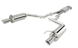 XForce cat-back exhaust system 304 stainless steel split rear exit ES-FM17-CBS-XFO